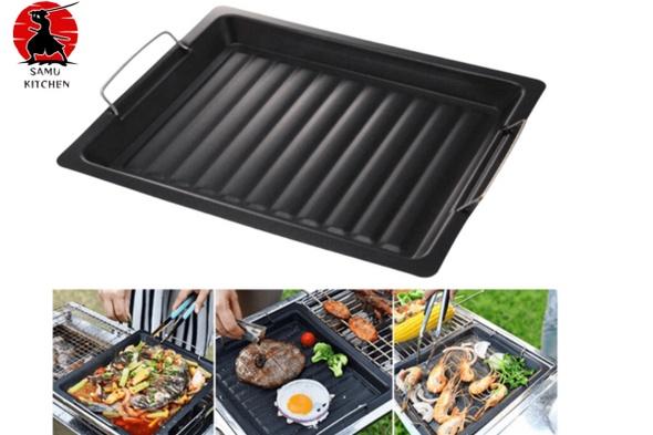 "Guru" - Non-Stick BBQ Grill Plate