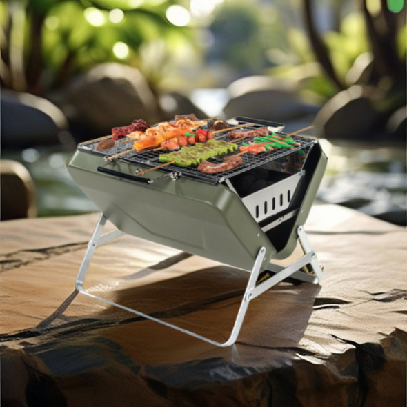 "Yan" - Portable Smokeless Barbecue Grill