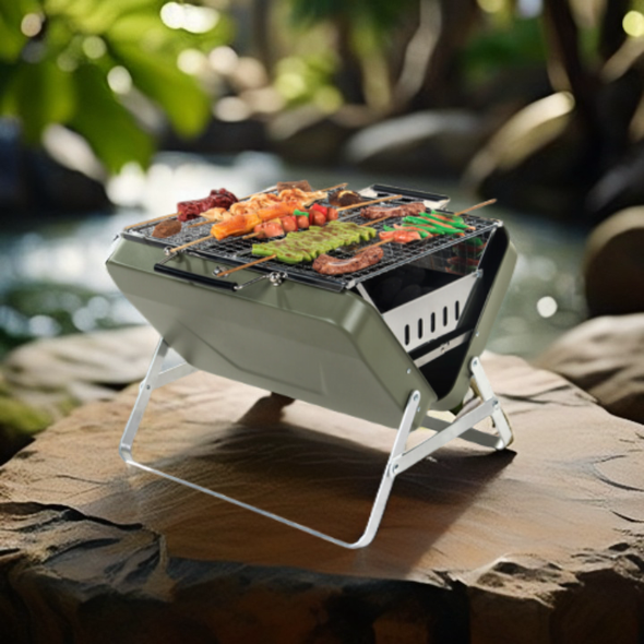 "Yan" - Portable Smokeless Barbecue Grill