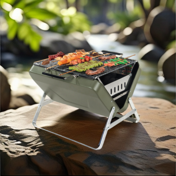 "Yan" - Portable Smokeless Barbecue Grill